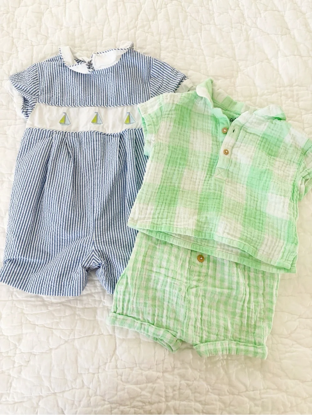 6-9m • baby boys spring summer outfit bundle